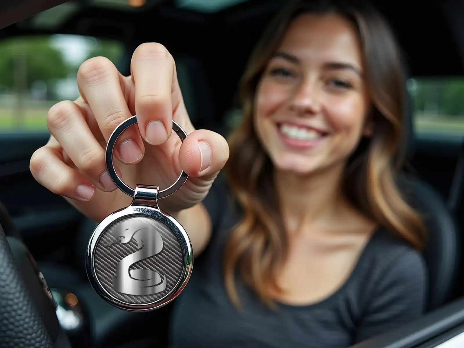 Custom Keychain Steel Glossy Pro Edition